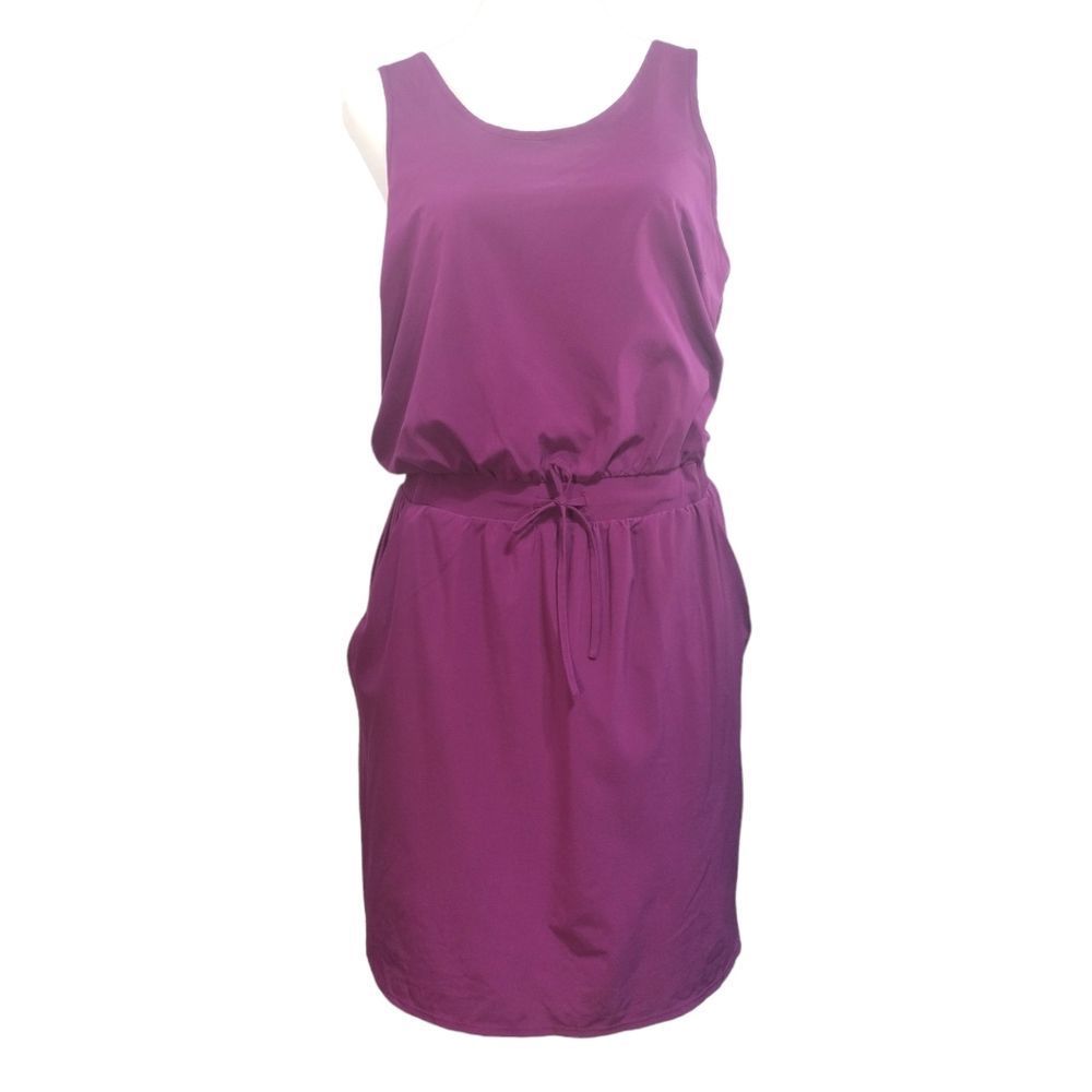 All in Motion Purple Athletic Tank Dress Sz M Sporty Workout Athleticwear